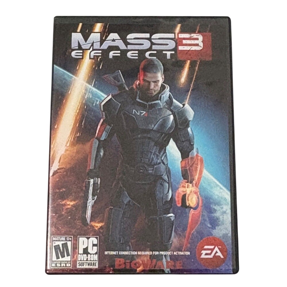 Mass Effect 3 (PC, 2012) 2 Disc Video Game EA Games